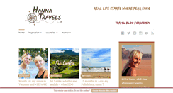 Desktop Screenshot of hannatravels.com